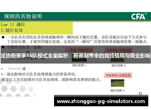 足协新赛季16队模式全面解析：新赛制带来的竞技格局与商业影响