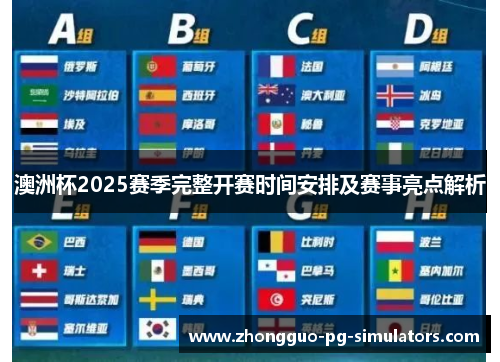 澳洲杯2025赛季完整开赛时间安排及赛事亮点解析